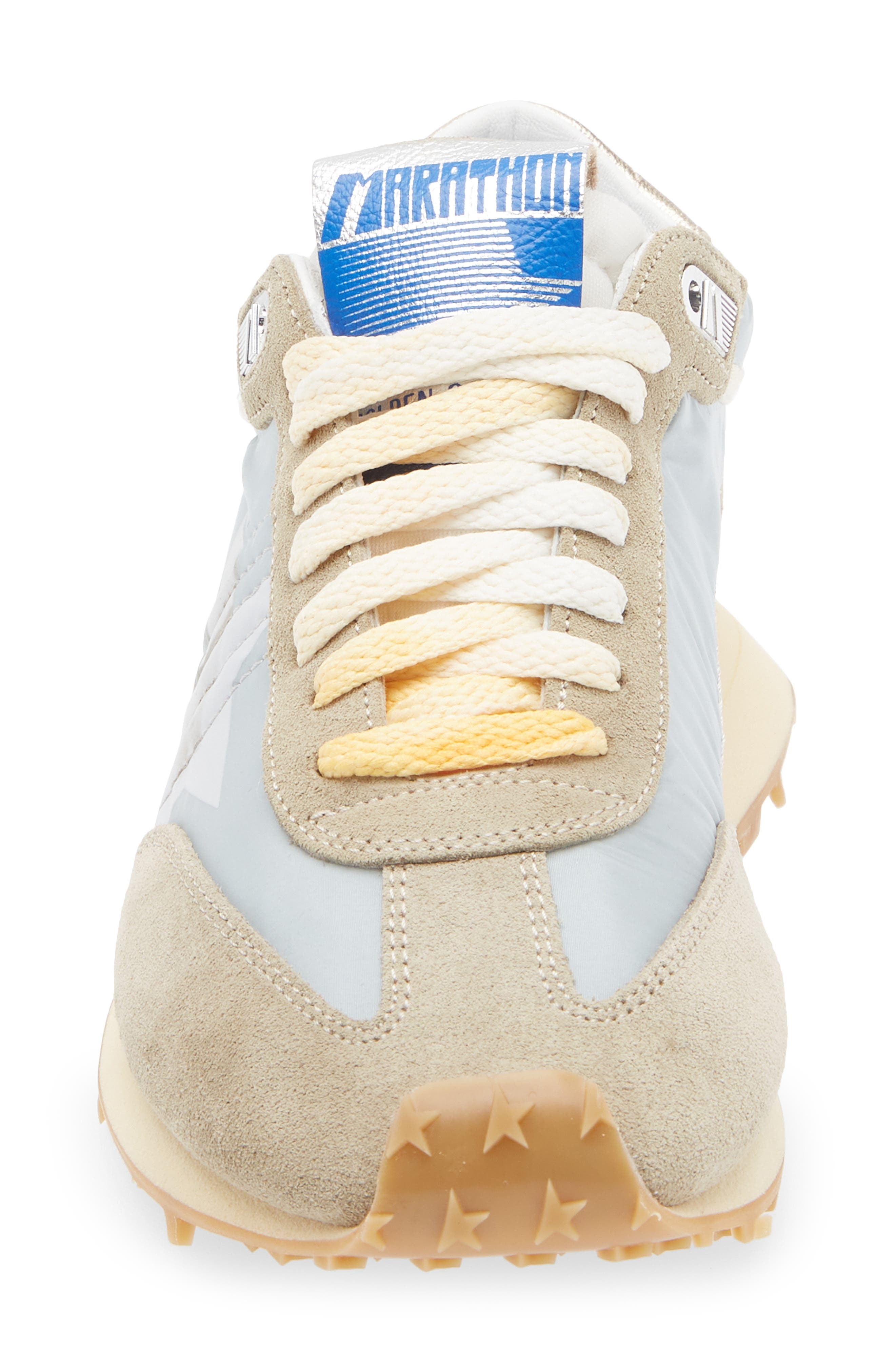 Golden Goose Running Marathon Sneaker in Blue/Ice/White/Platinum at Nordstrom - 4