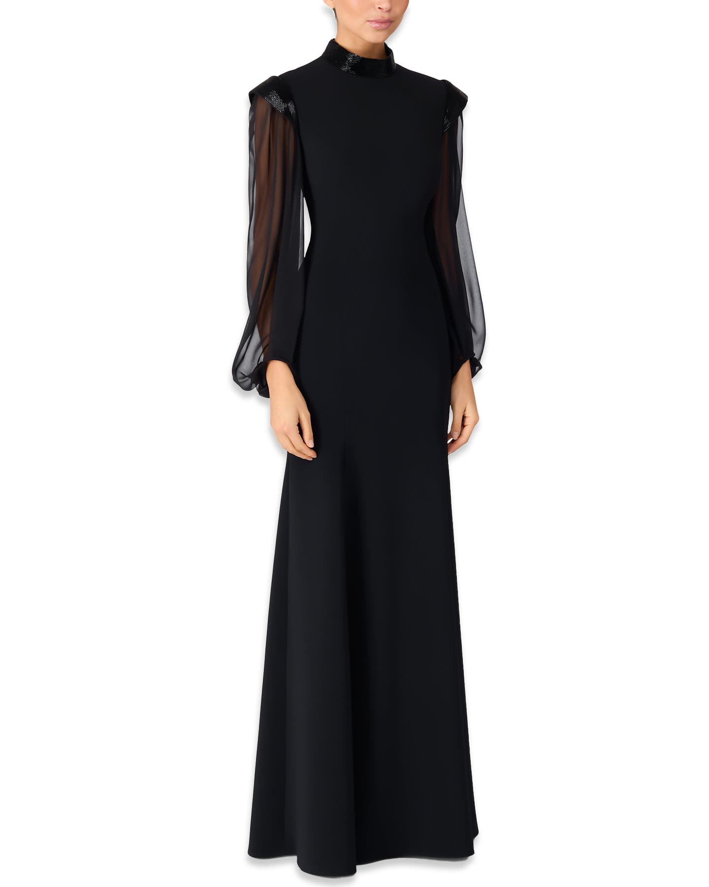 Jenny Packham Isabelle Maxi Dress in Liquorice at Nordstrom - 2