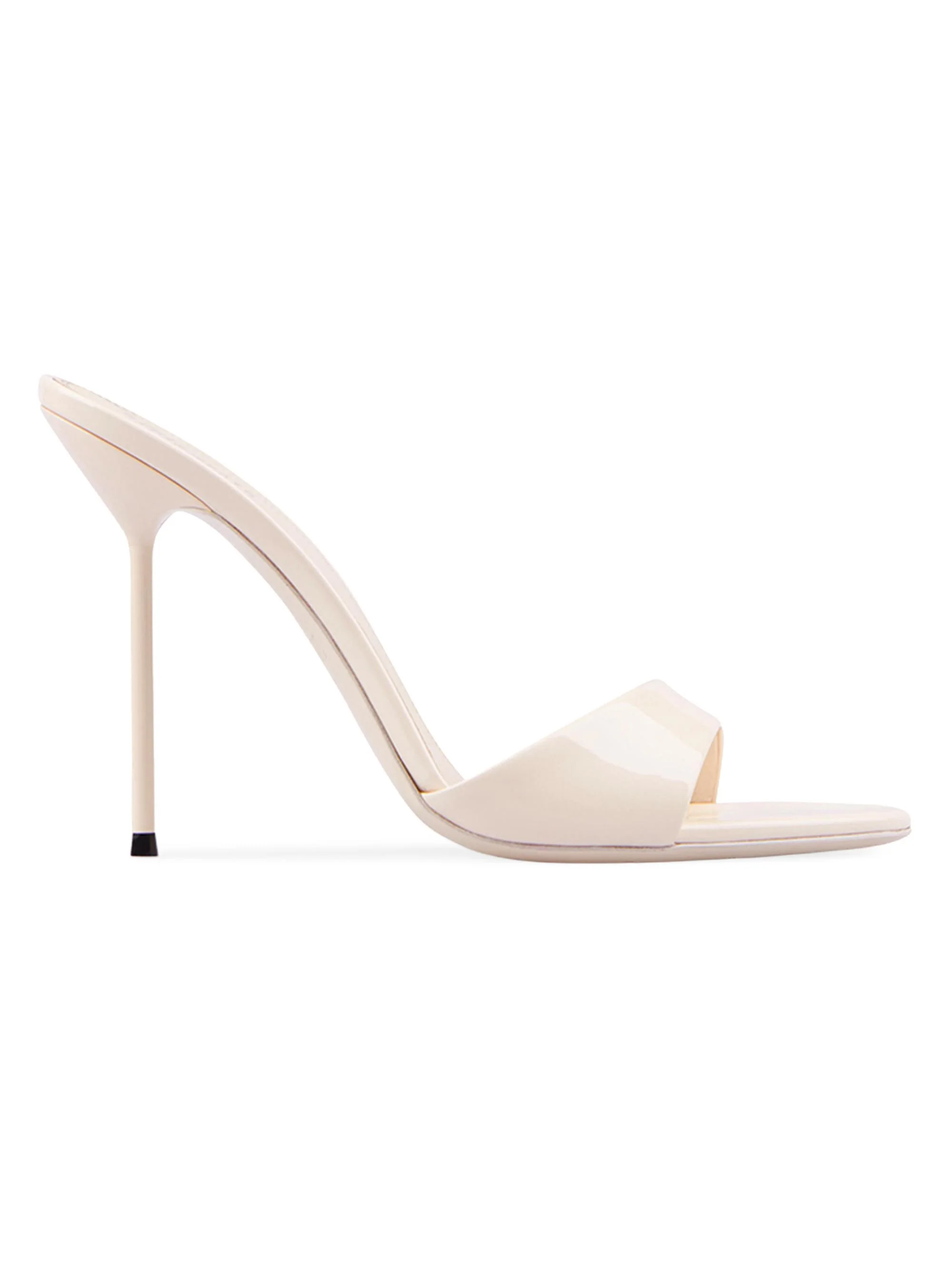 Women's Lidia 100MM Leather Mules - Avorio - 1