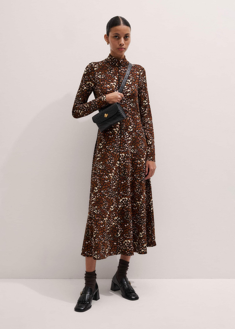 High Neck Maxi Dress 5