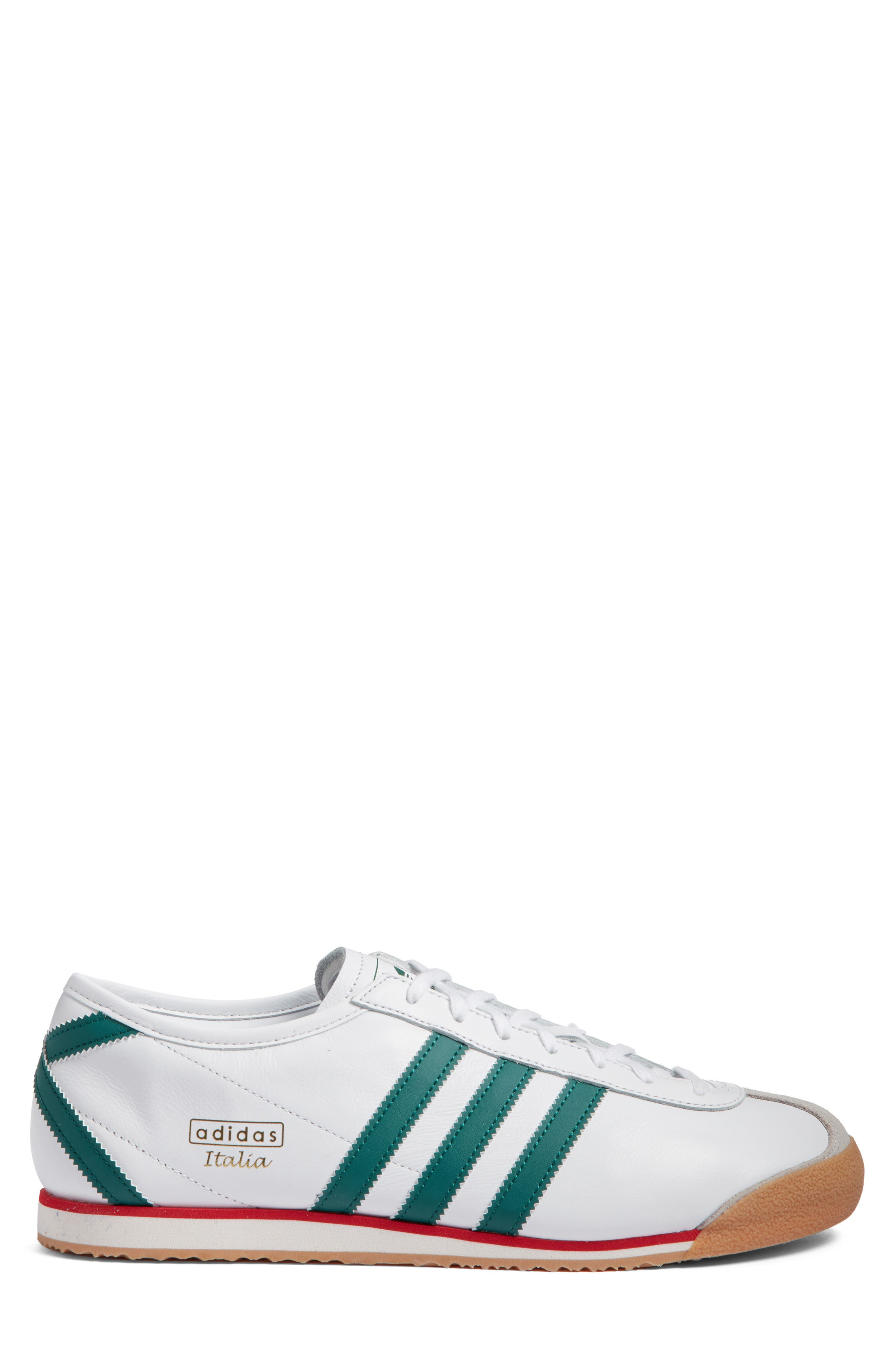 adidas Italia 70s Shoe in White/Collegiate Green/Gum at Nordstrom - 3