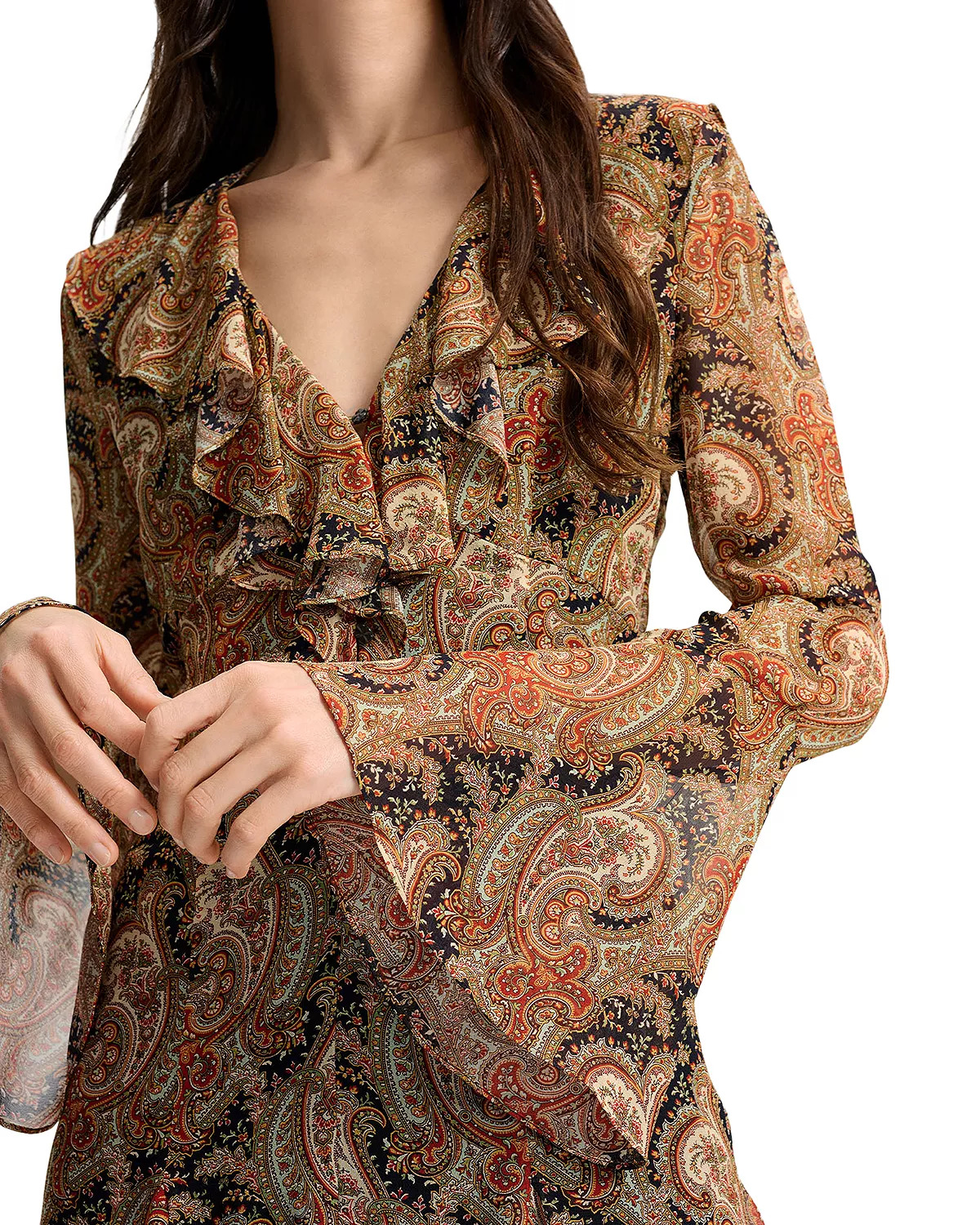 Adrienne Silk Dress - 4