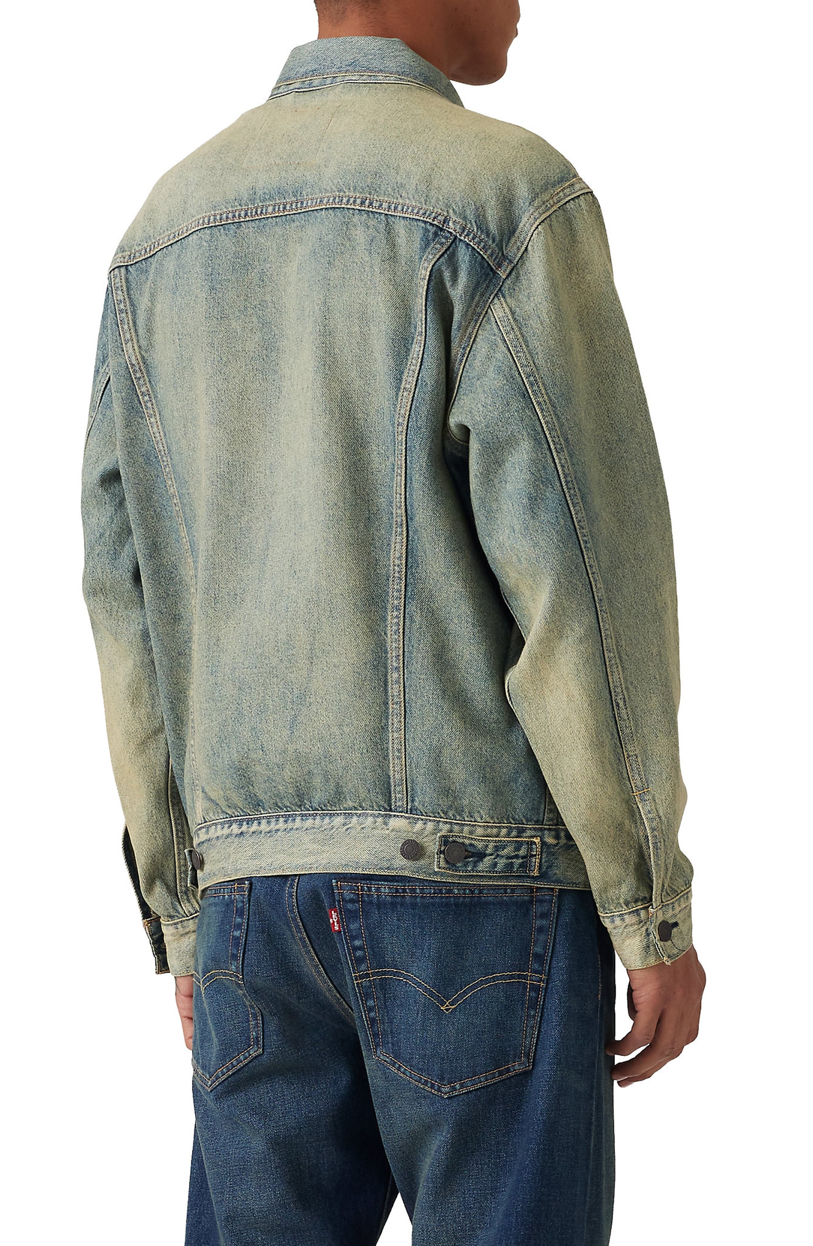 levi's Relaxed Fit Denim Trucker Jacket in Playing In The Dirt at Nordstrom - 2