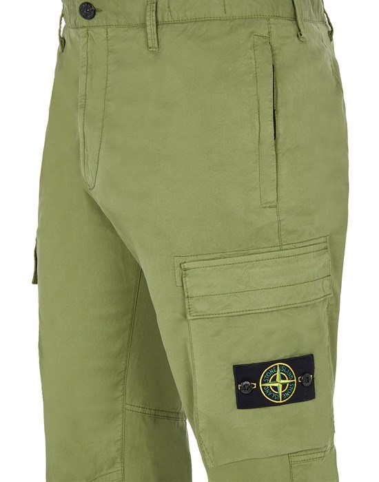 30419 SUPIMA® COTTON TWILL STRETCH-TC OLIVE GREEN - 3