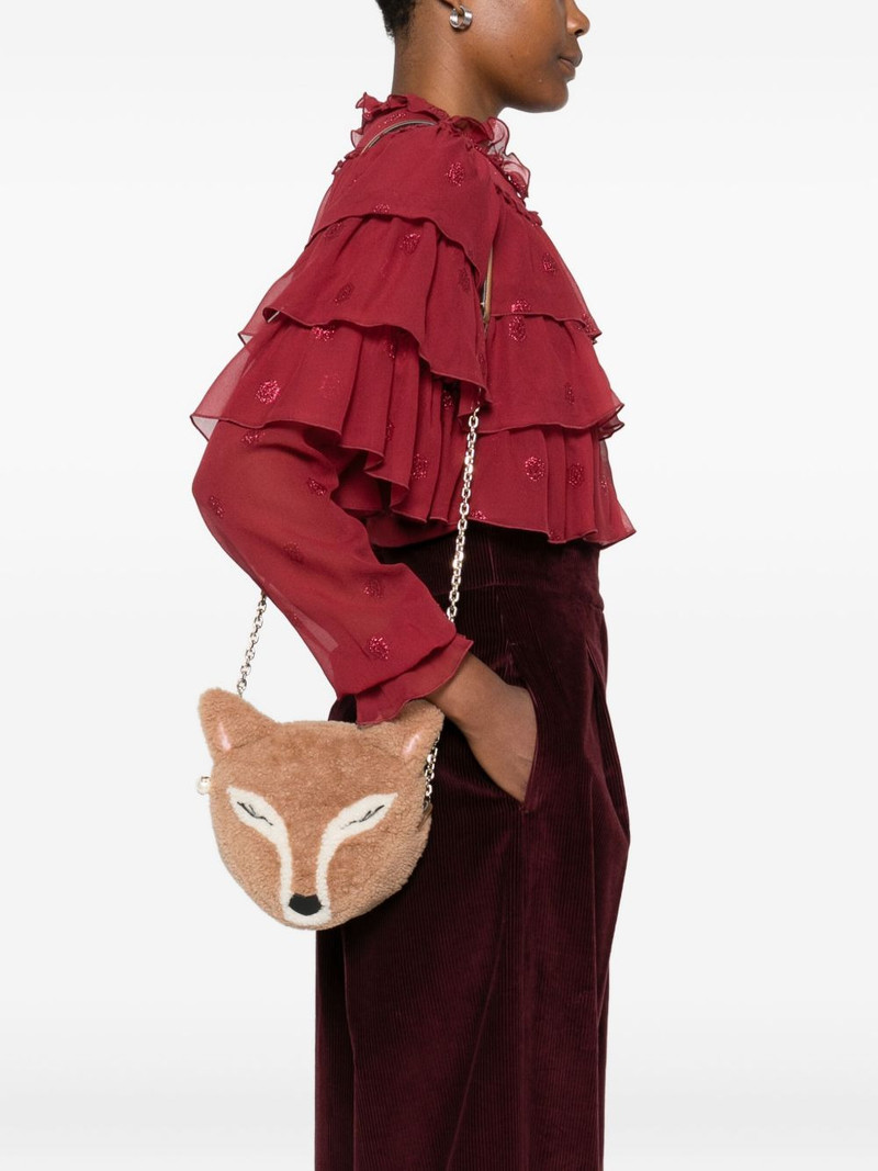 JIMMY CHOO shearling bag outlook