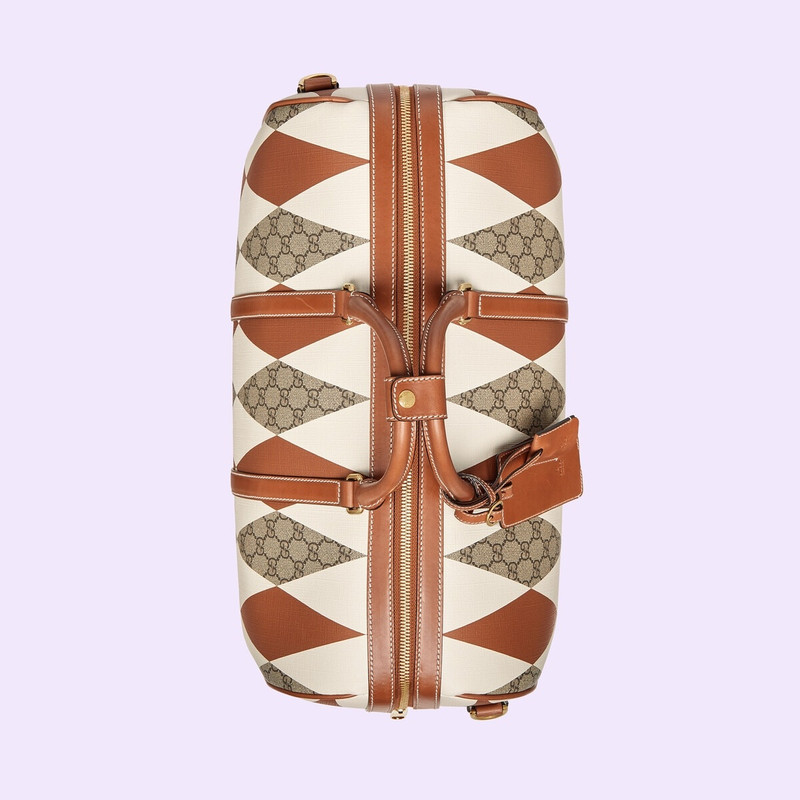 GG rhombus print duffle bag 7