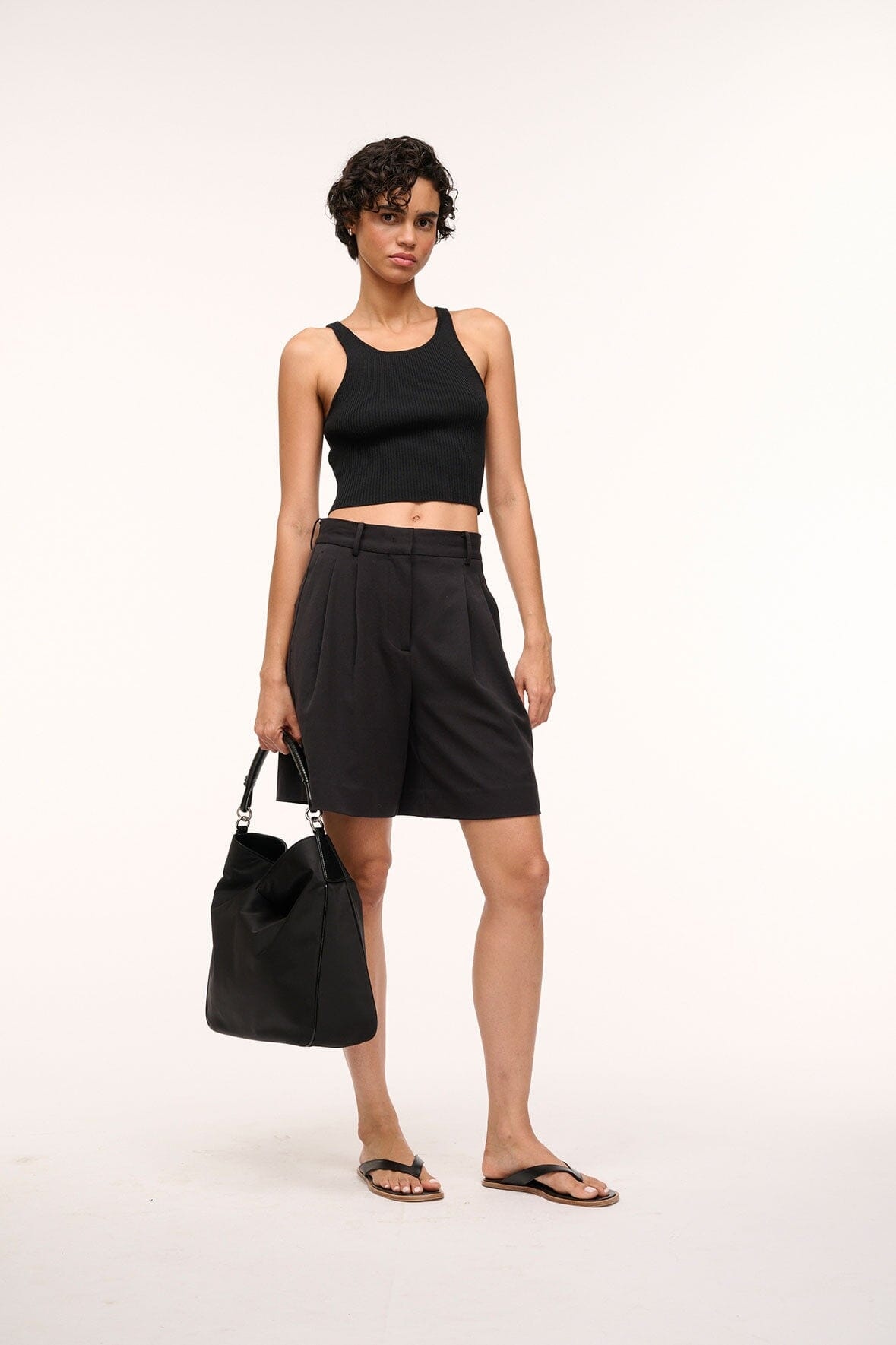 STAUD PERRY BAG BLACK NYLON - 5