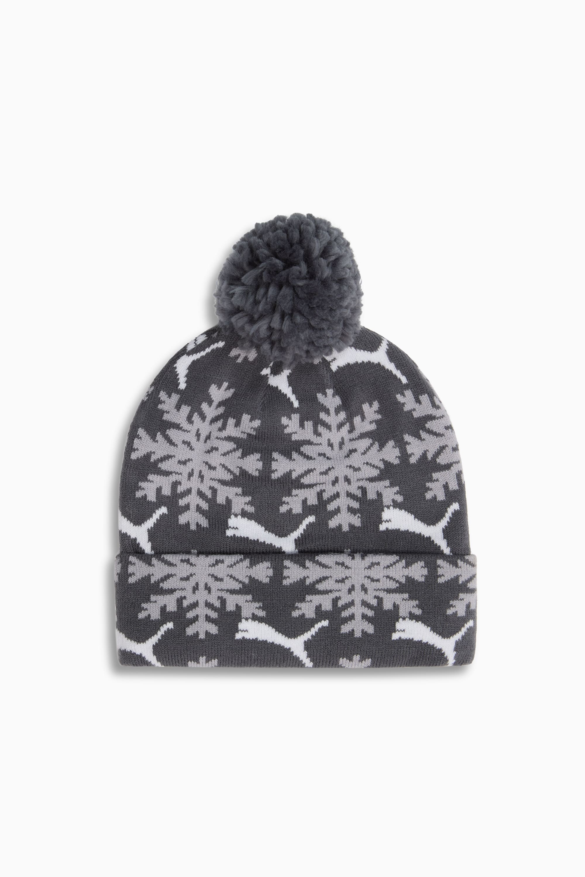 Fair Isle Winter Pom Pom Beanie - 1