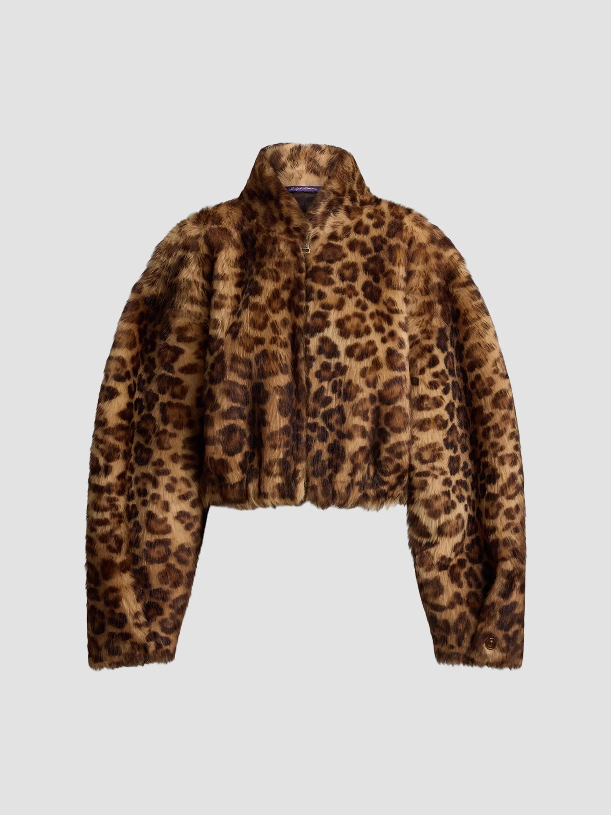 Women's Balvin Leopard-Print Shearling Coat - Tan Multi - 1