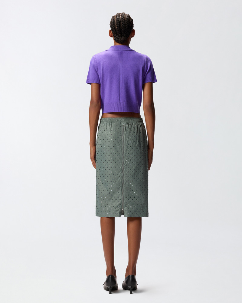 MINI SKIRT WITH RHINESTONES 4