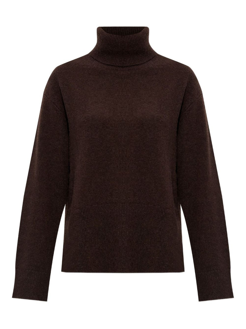 roll-neck panelled sweater 1