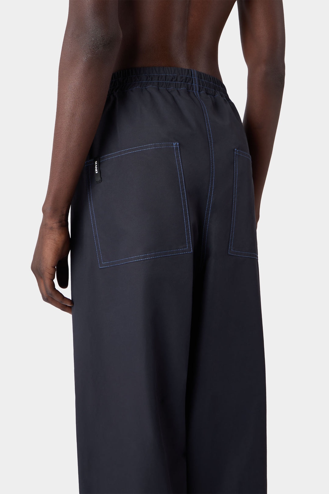 ELASTIC PANTS / dark blue - 7
