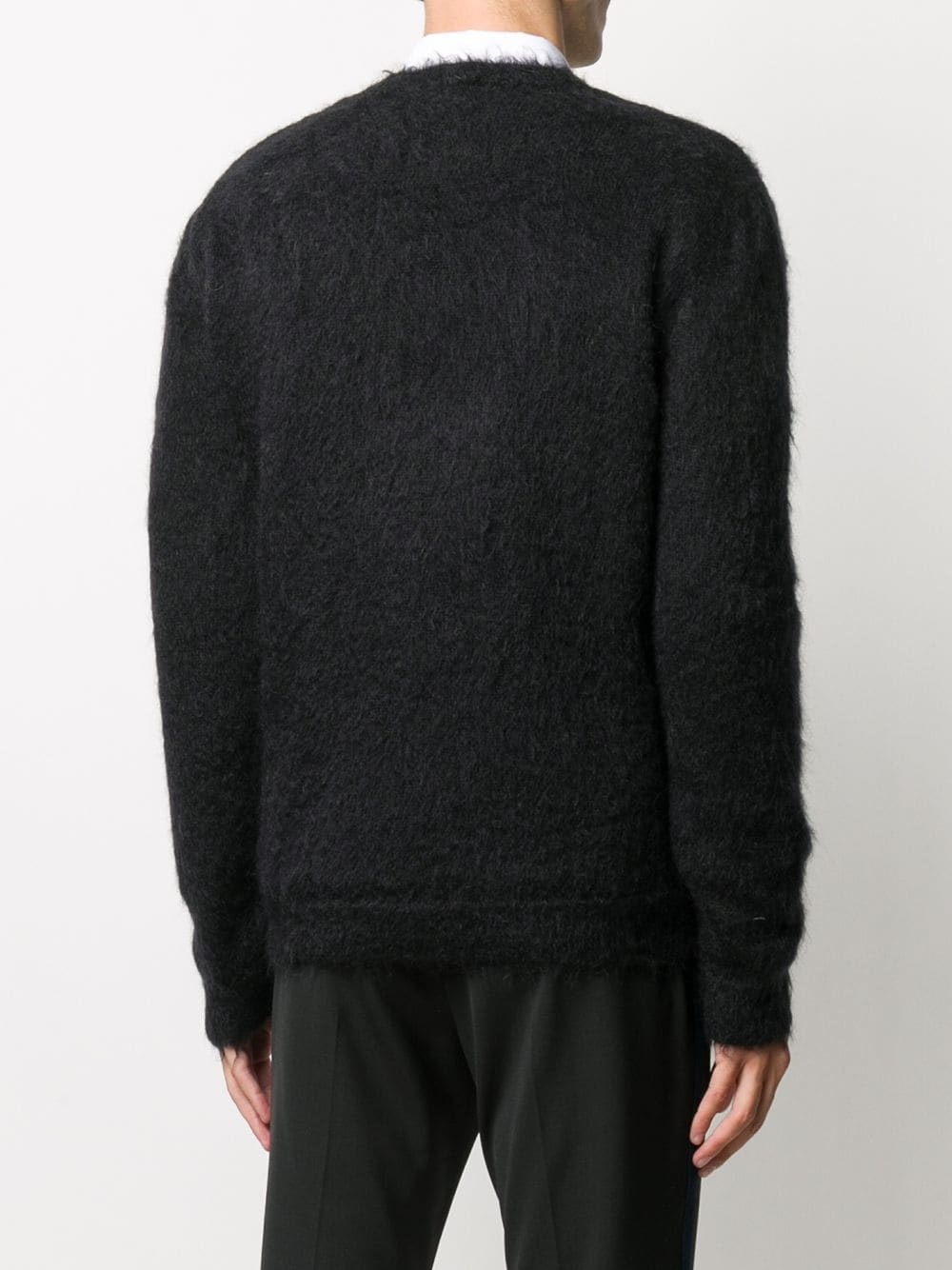 VLTN intarsia-knit logo jumper - 4