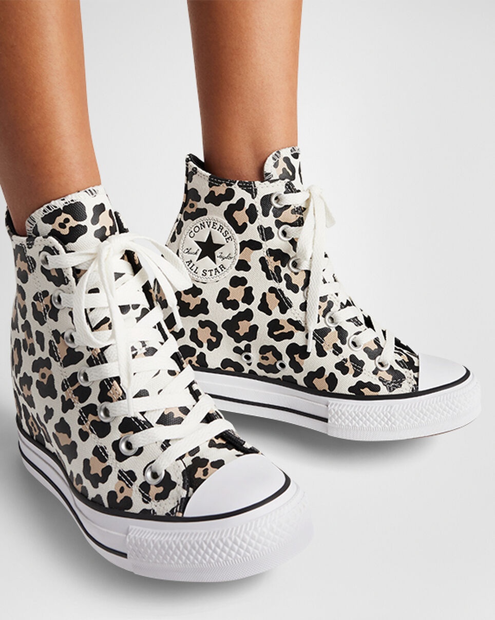 Chuck Taylor All Star Wedge Platform Leopard - 10