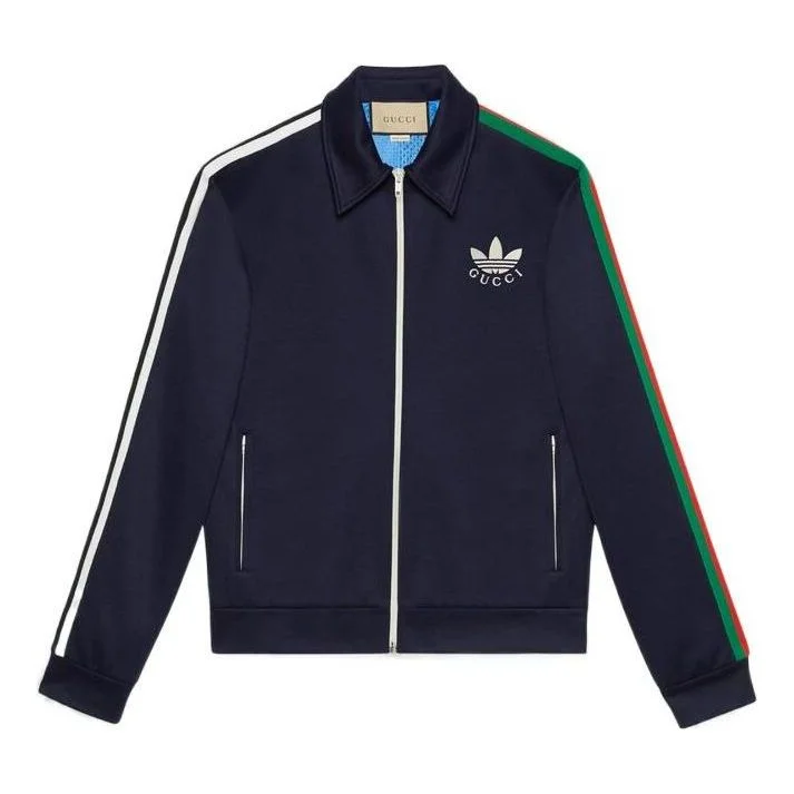 Gucci x adidas Zip Jacket 'Navy Blue' 692112-XJEKX-4904 - 1