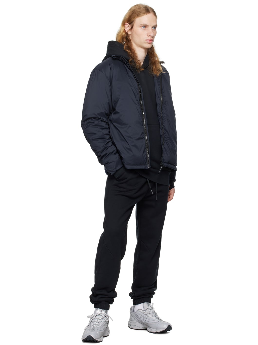 Navy Lodge Down Jacket - 5