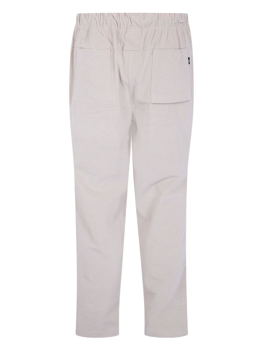 drawstring corduroy trousers - 2