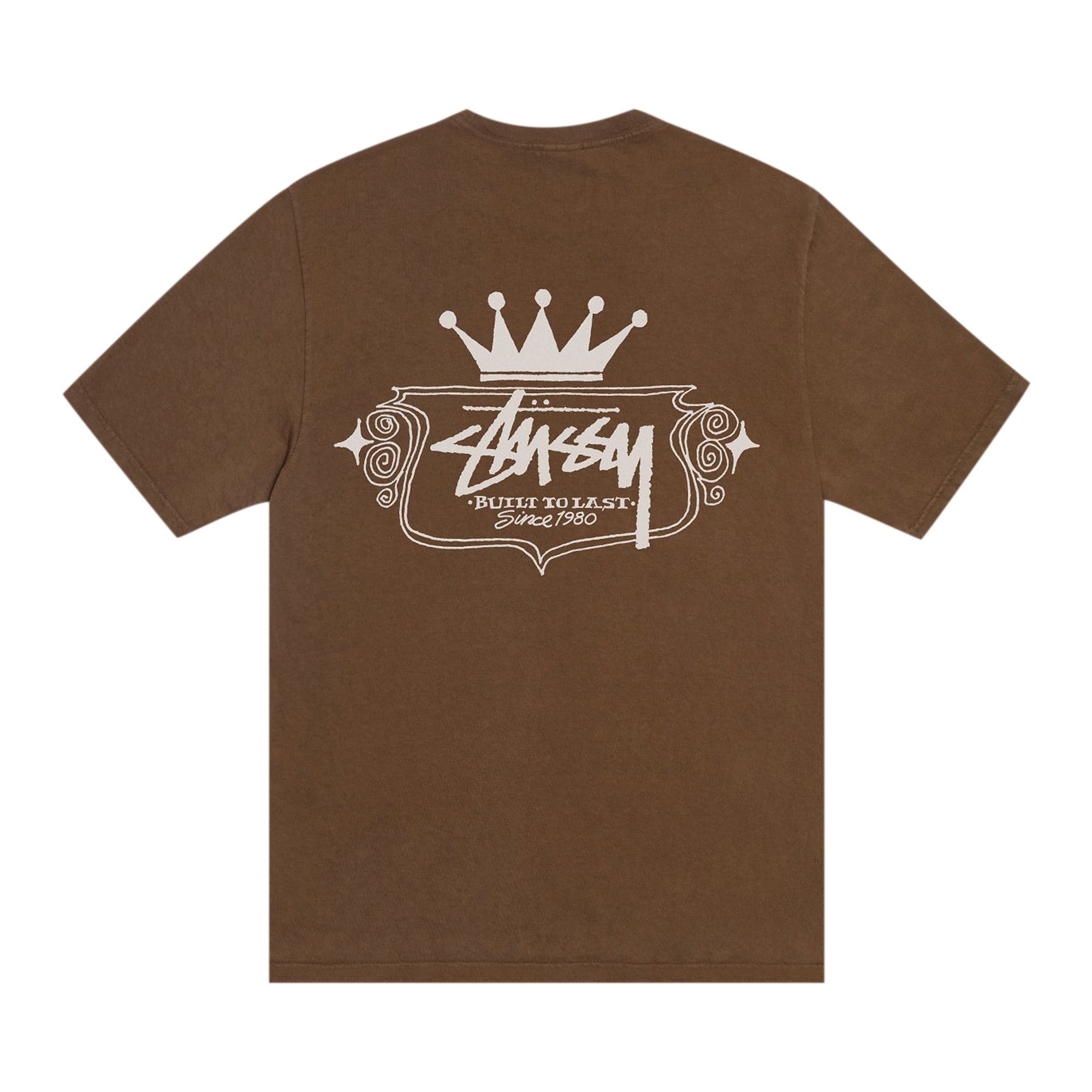 Stussy Built To Last Tee 'Brown' - 2