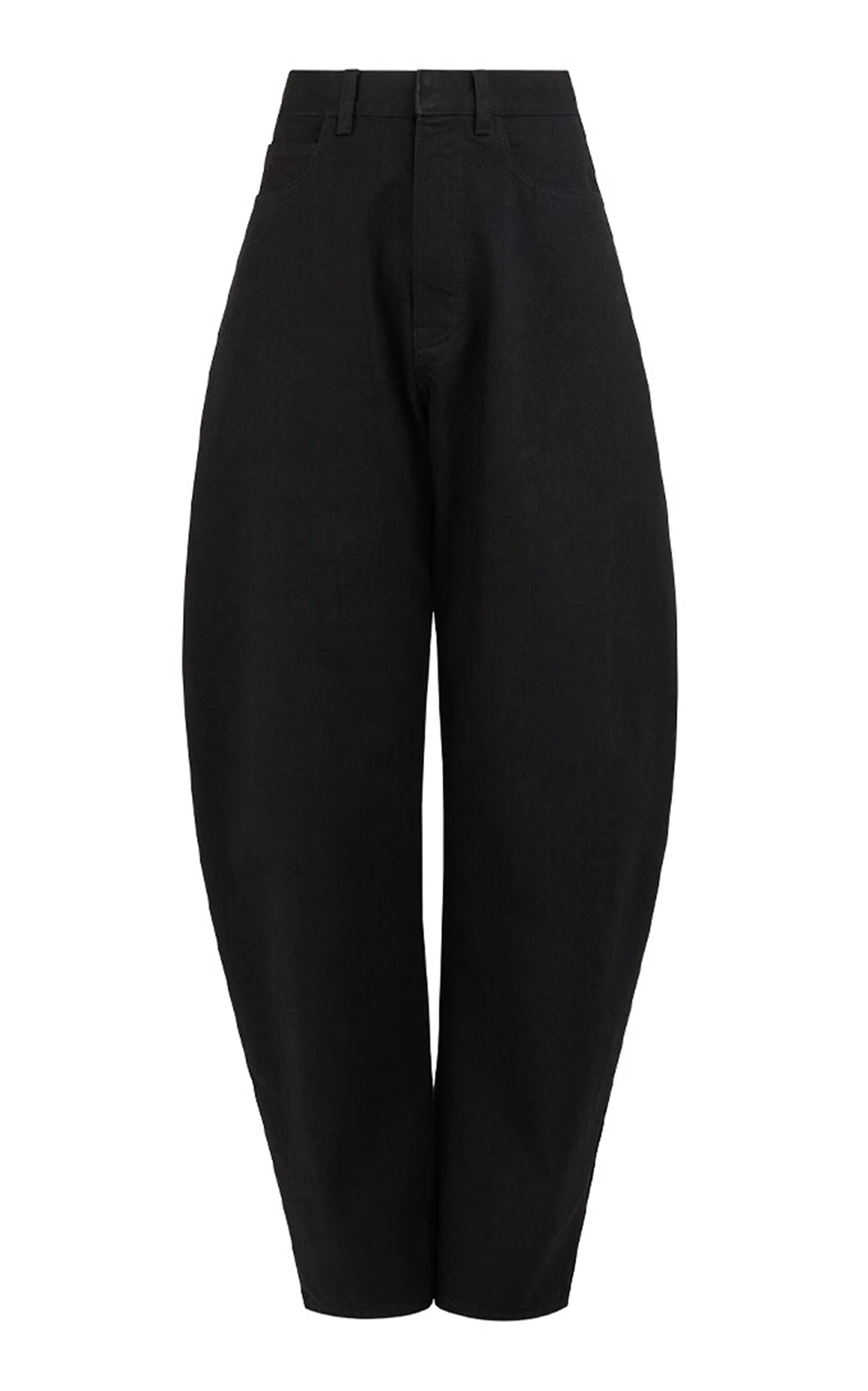 Round Denim Pants - 1