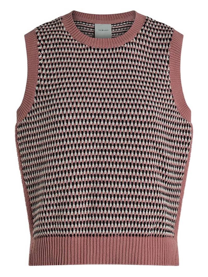 textured-knit vest 1