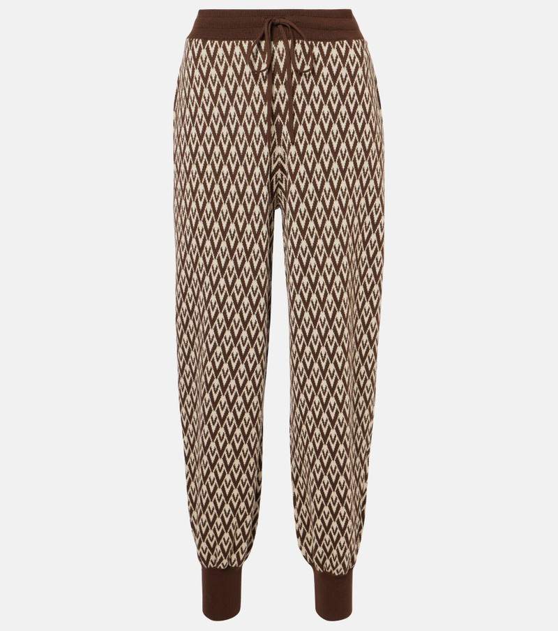 Toute la V virgin wool sweatpants - 1
