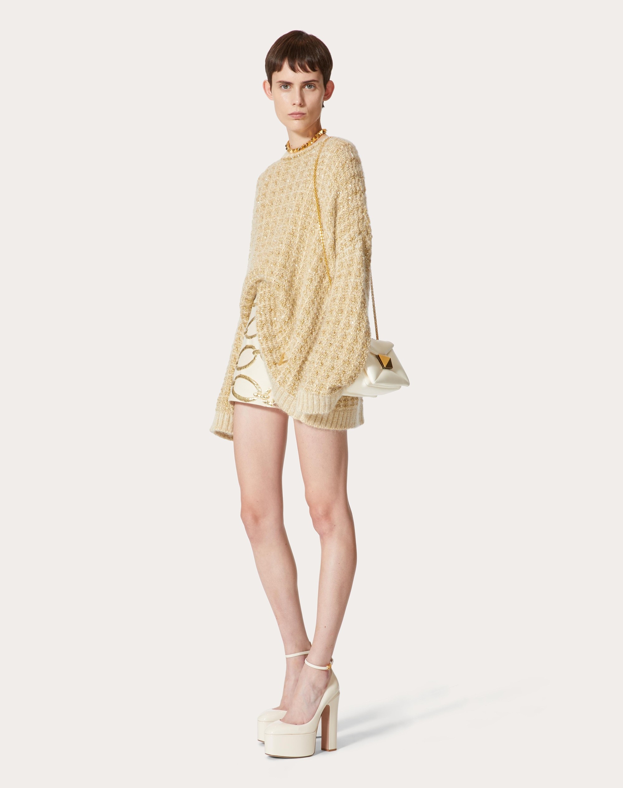 MOHAIR LUREX SWEATER - 2
