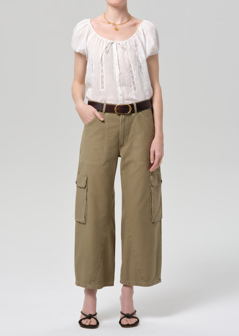 Thassos Twisted Seam Utility Pant In Bezal - 1