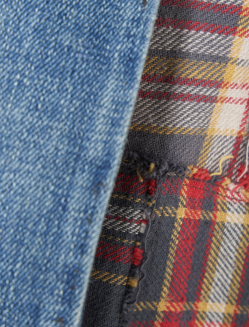 Greg Lauren PLAID GRADIANT GL1 CARDIGAN outlook