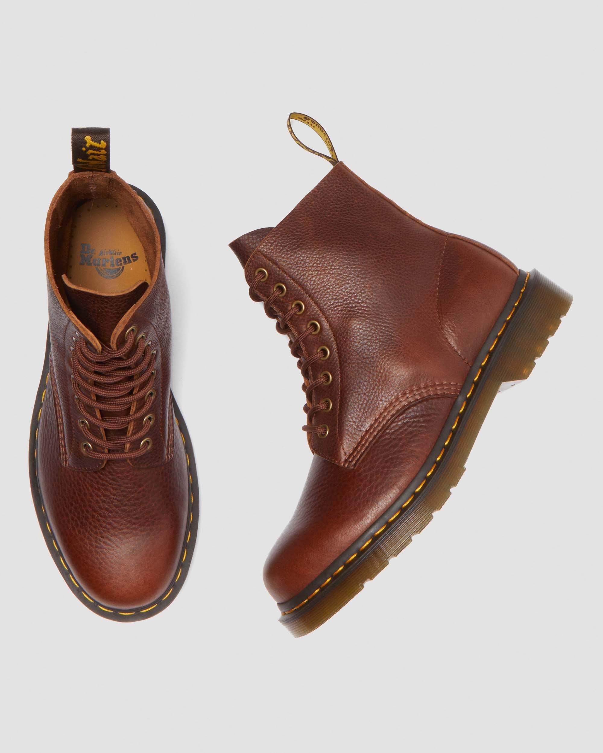 1460  Ambassador Leather Lace Up Boots - 10