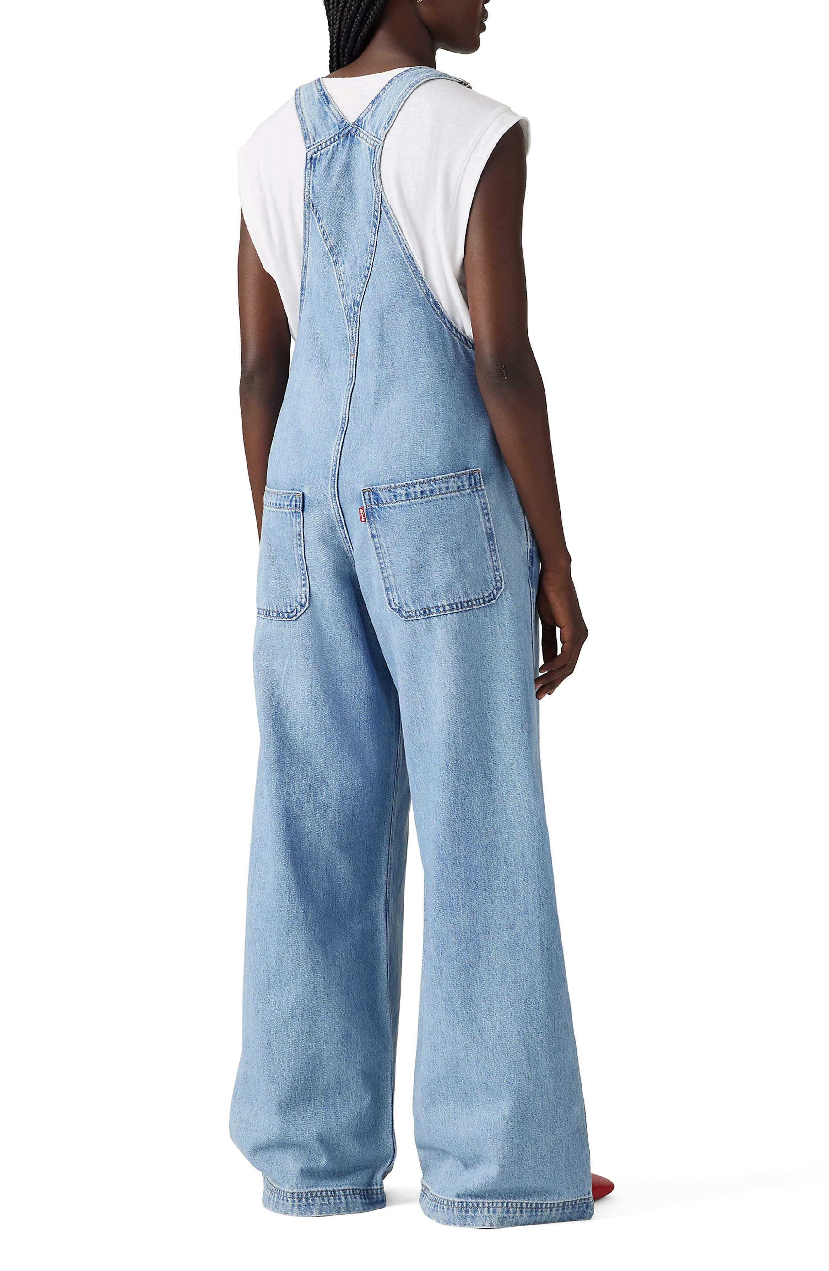levi's Baggy Denim Overalls in Invested Indigo Overall at Nordstrom - 2