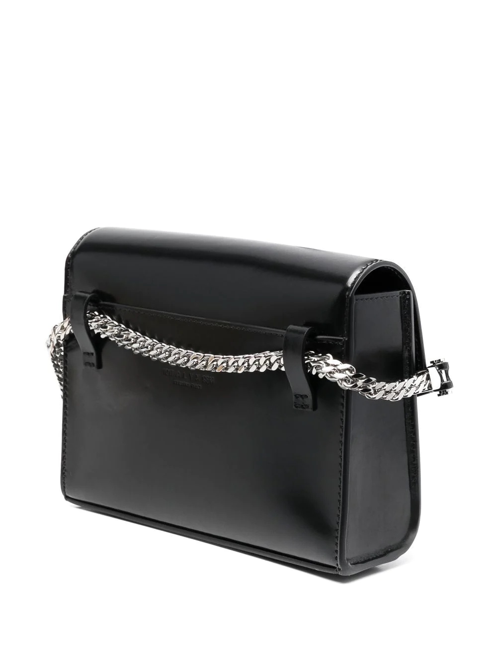 foldover leather crossbody bag - 3