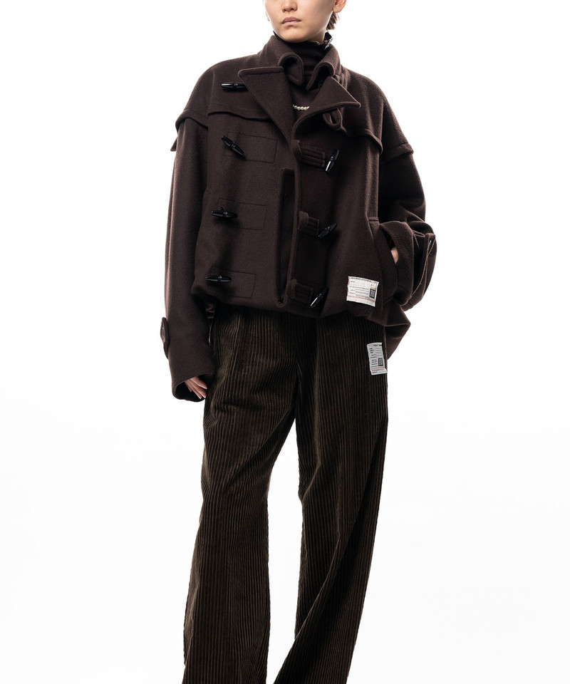 Roll-Up Hem Duffle Coat 8