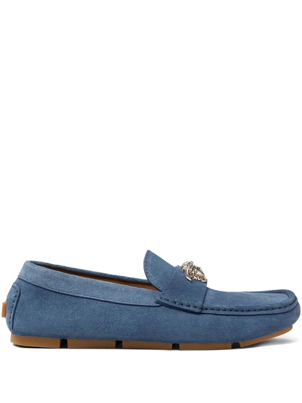 Medusa-plaque loafers - 1