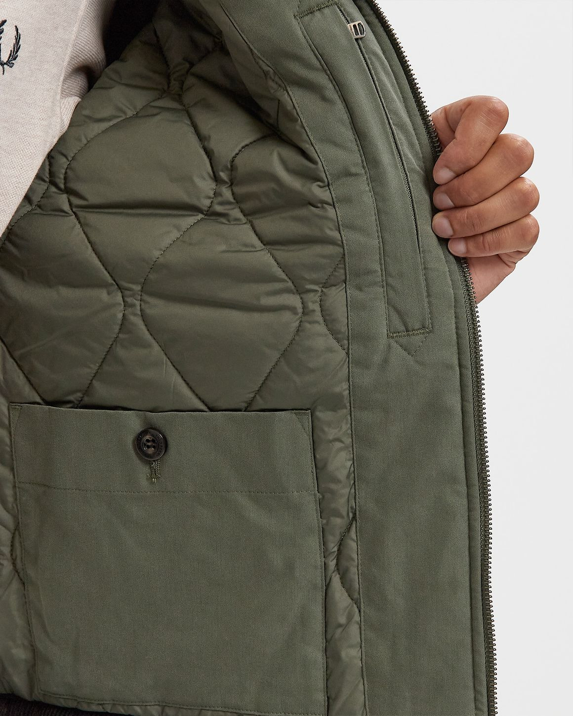 COTTON CABAN JACKET - 5