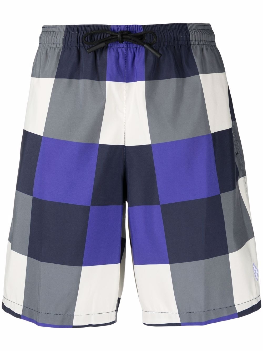 checkerboard board shorts - 1