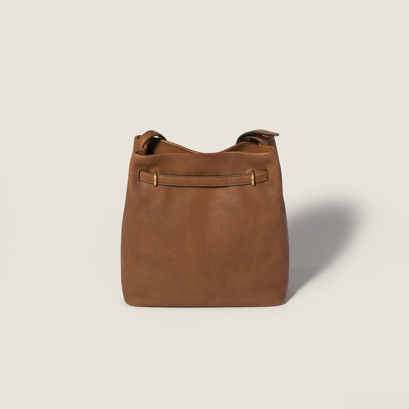 Aventure nappa leather bucket bag 3