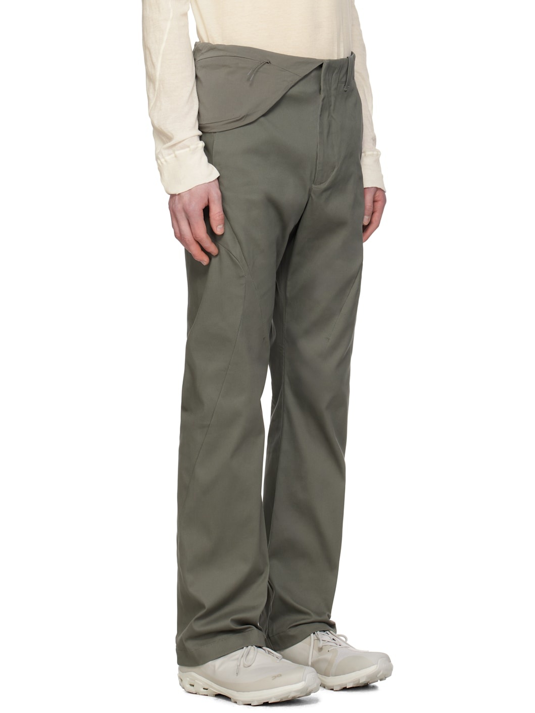 Khaki  8.0 Right Technical Trousers - 2