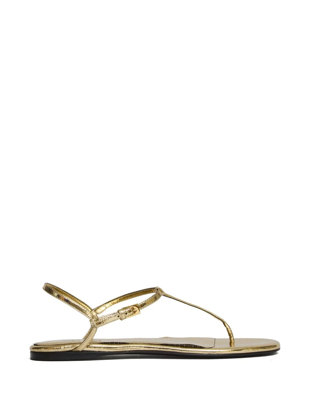 Montecarlo metallic flat sandal - 1