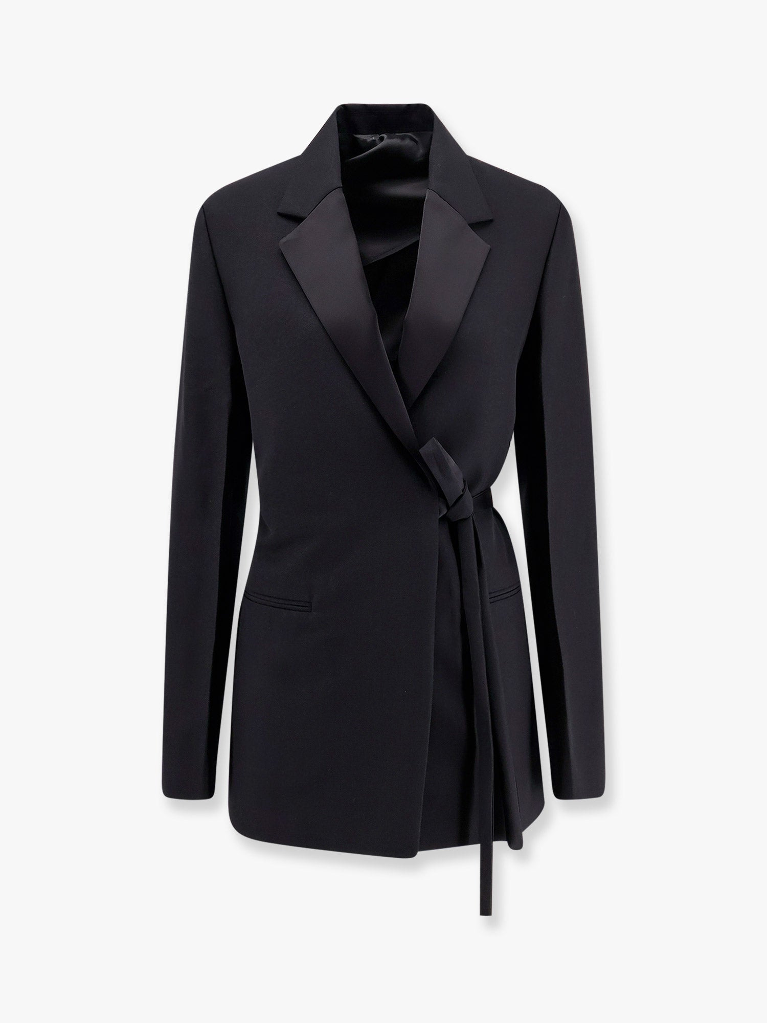 Blazer With Knot Detail - 1