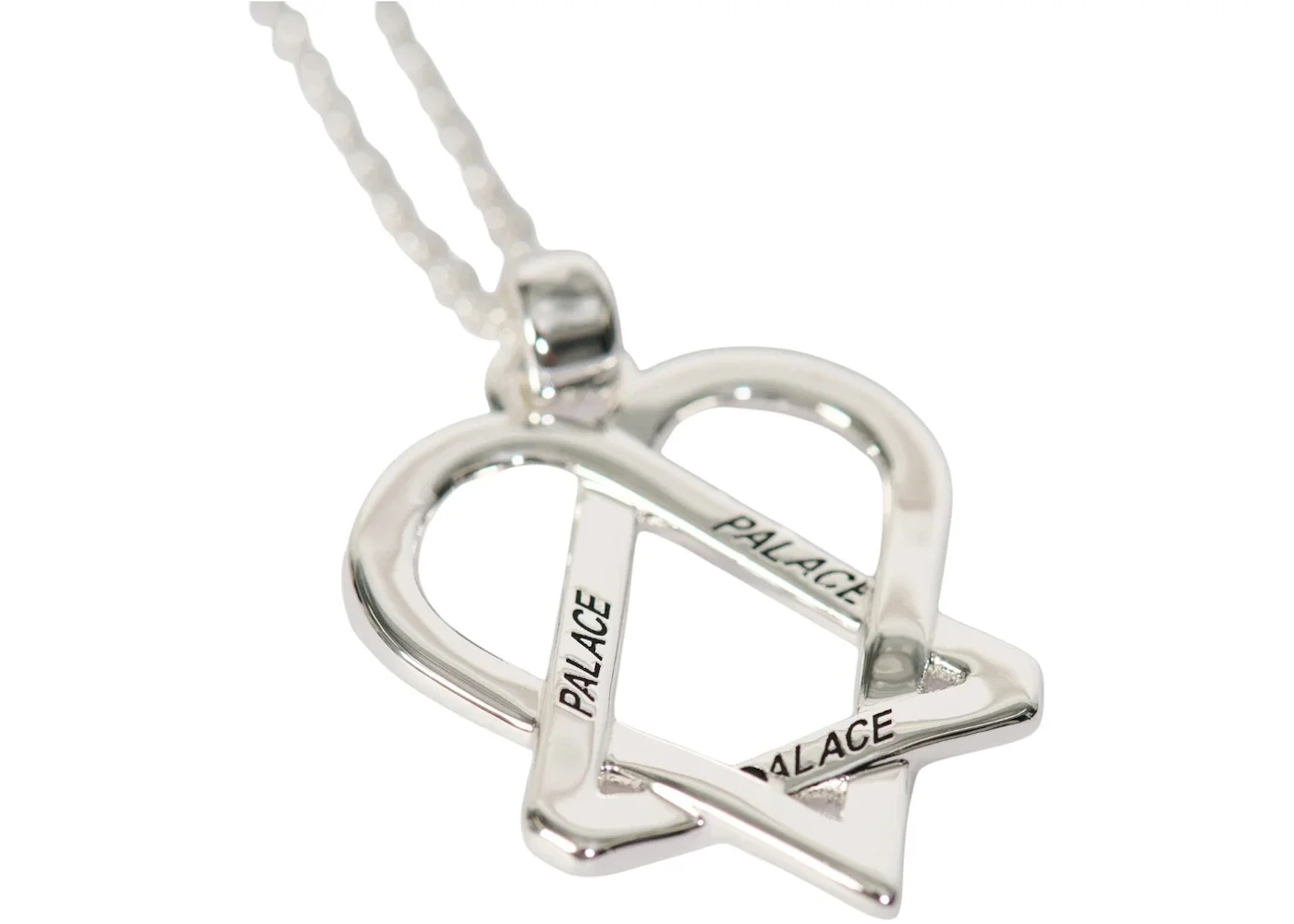 Palace Tri-Gram Pendant Silver - 1