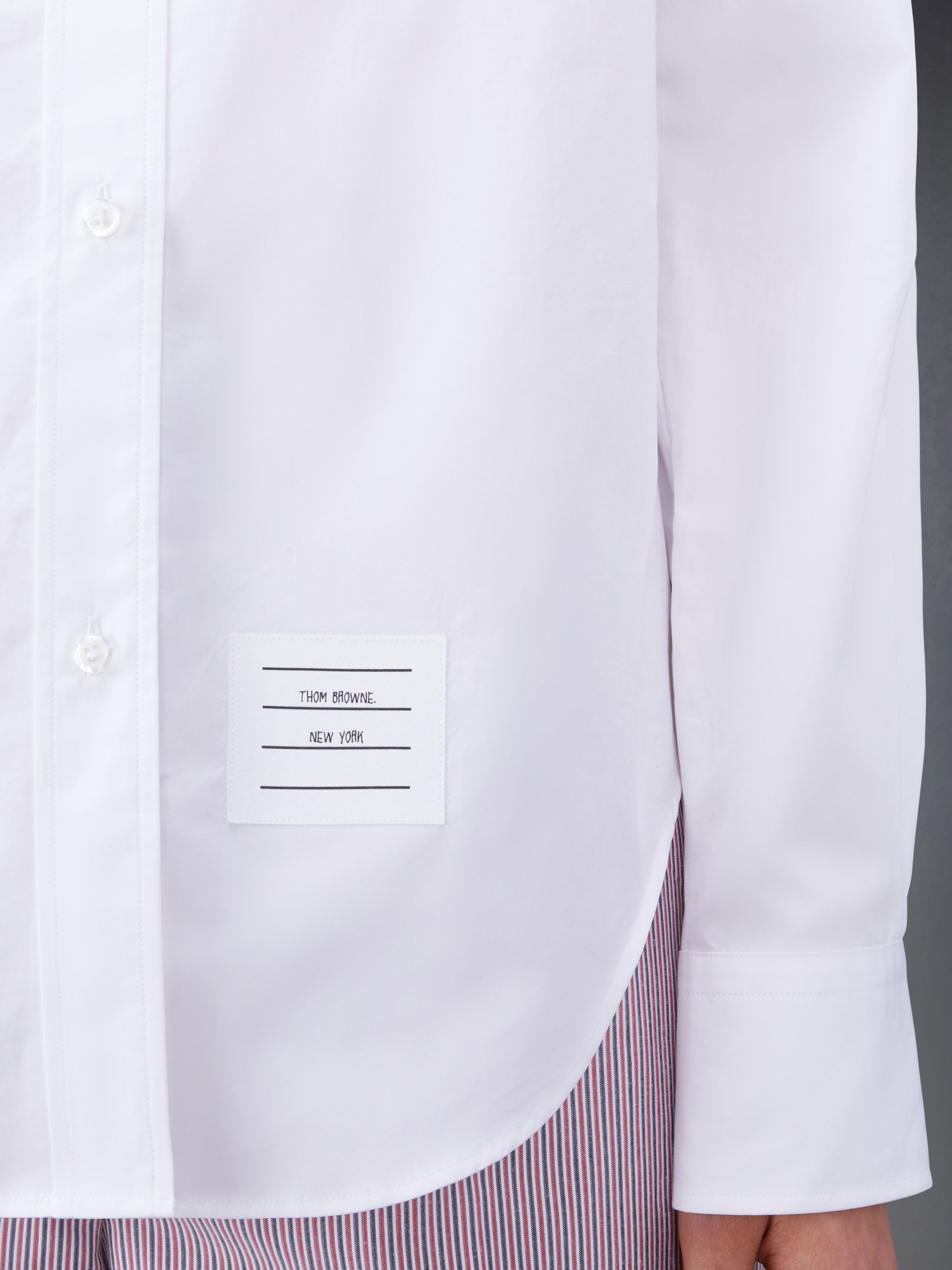 4-Bar cotton-poplin shirt - 6