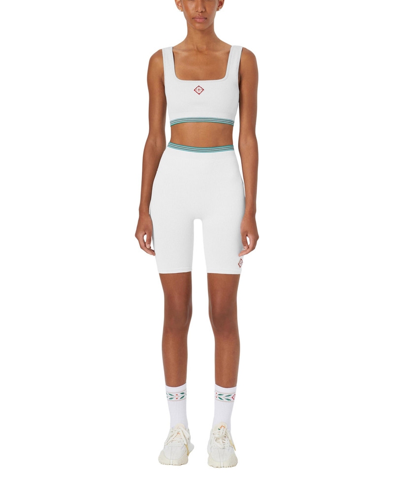 CASABLANCA Seamless Ribbed Cycling Short outlook