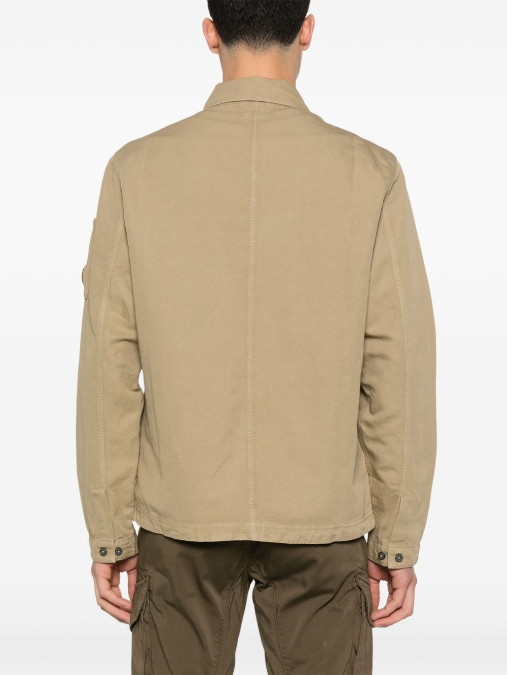 twill shirt jacket - 4