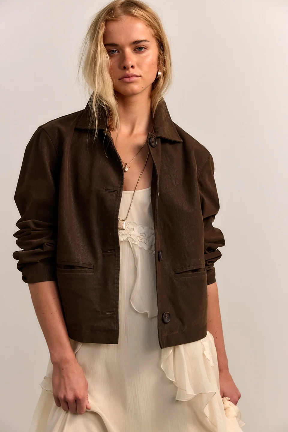 We The Free Hera Vegan Suede Jacket - 1