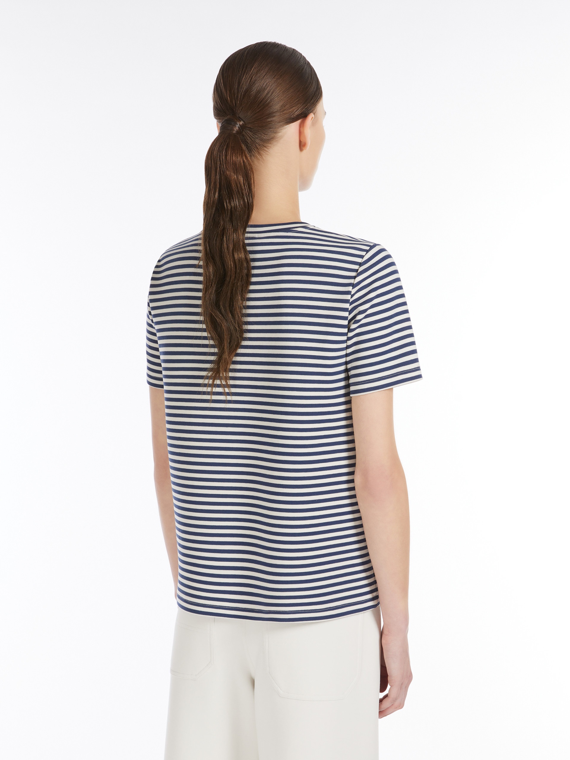 NANCY Scuba jersey T-shirt - 4