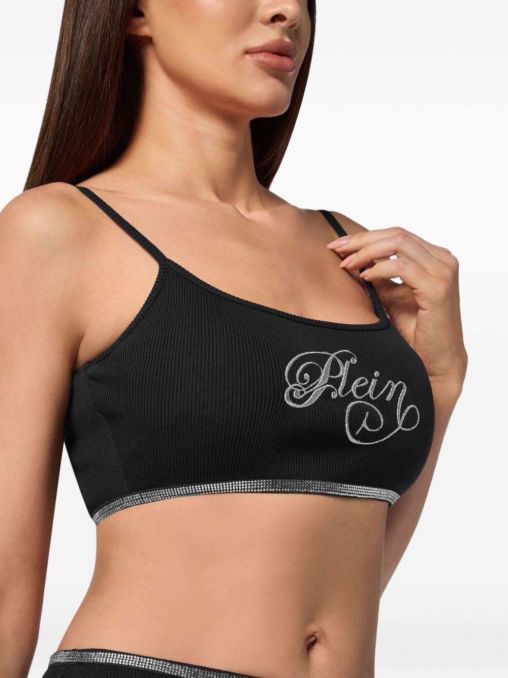 Strass Signature mini tank top - 5