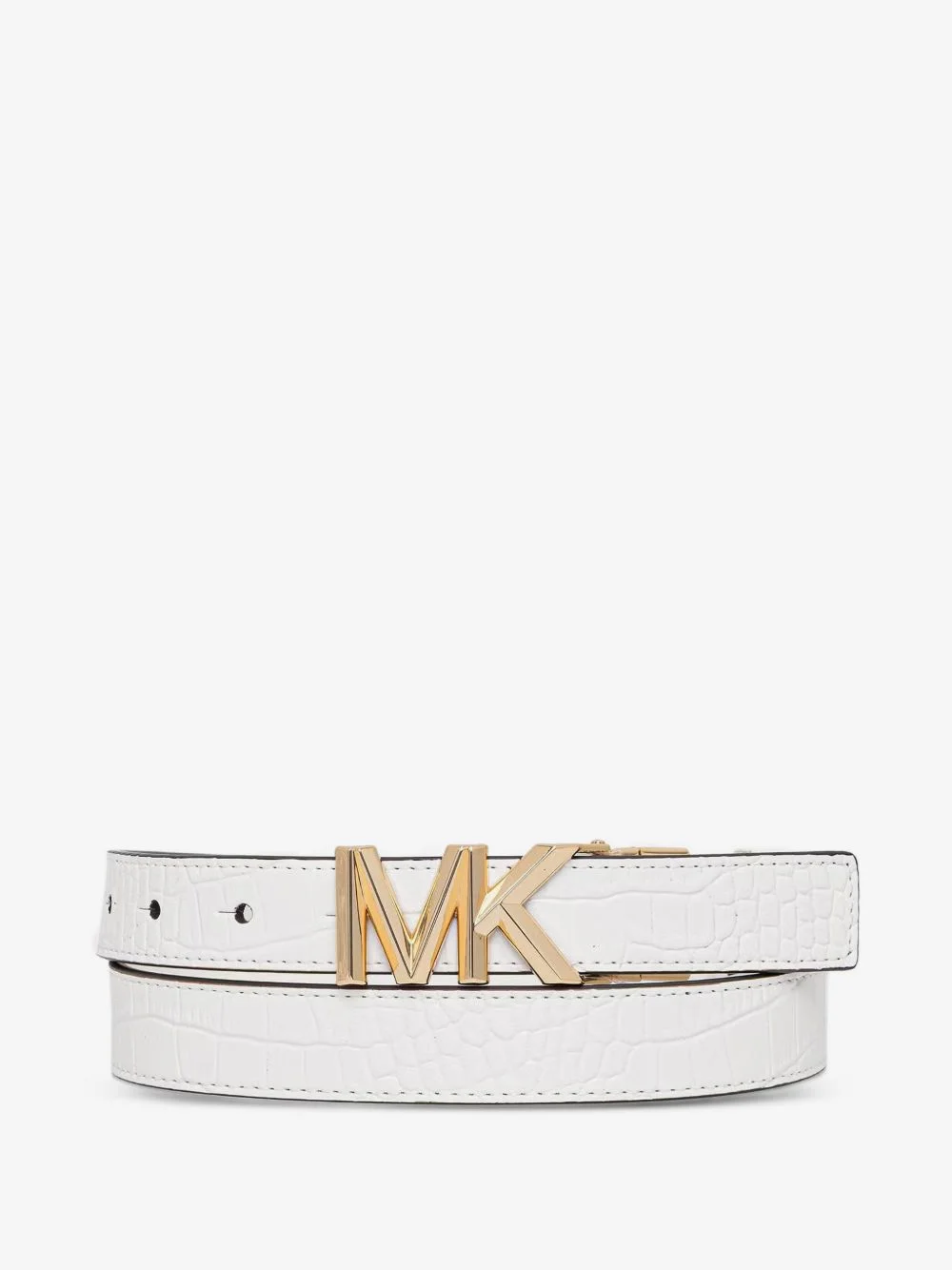 logo-buckle belt - 1