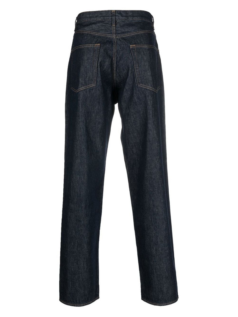AURALEE straight-leg cut jeans outlook