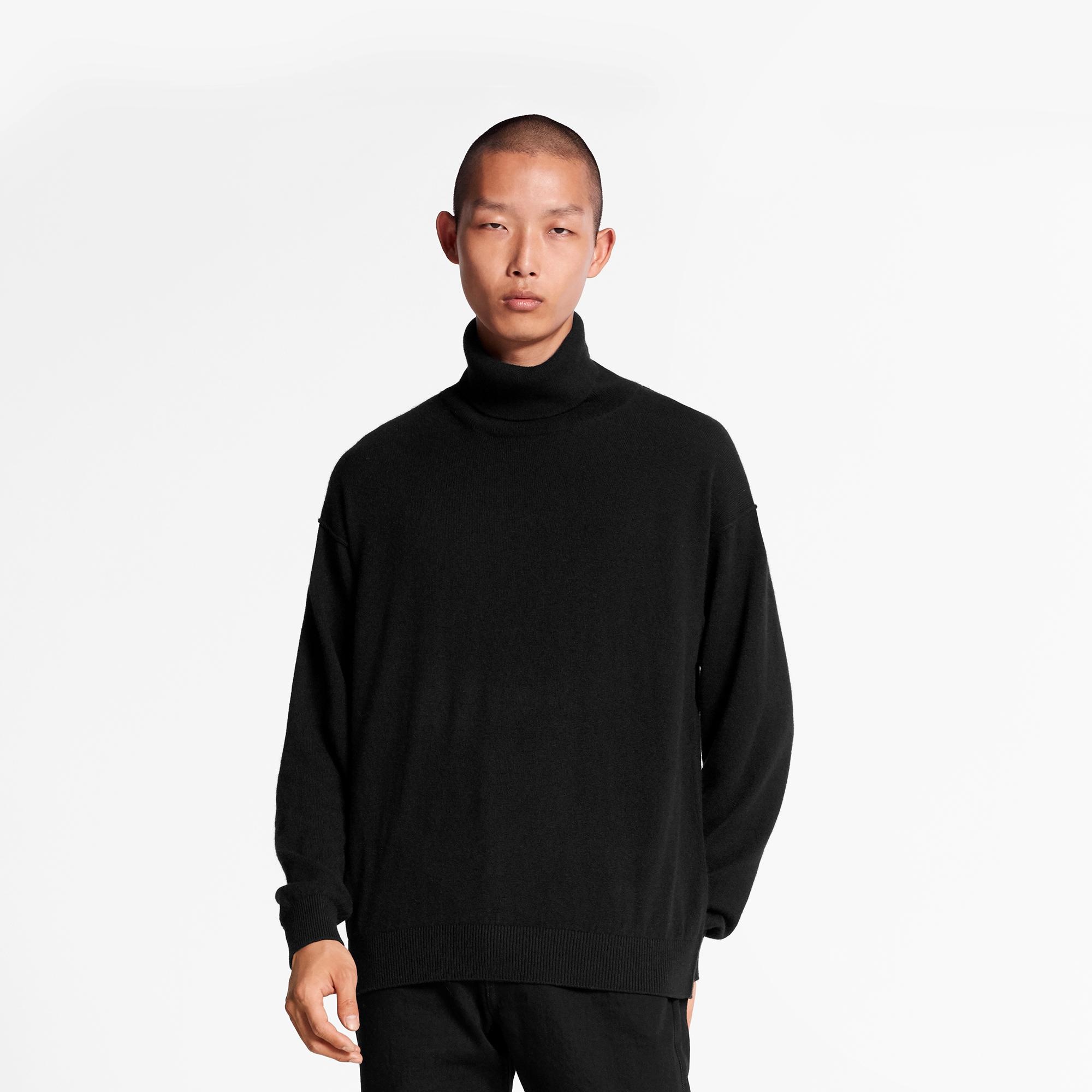 Inside Out Roll Neck Cashmere - 4