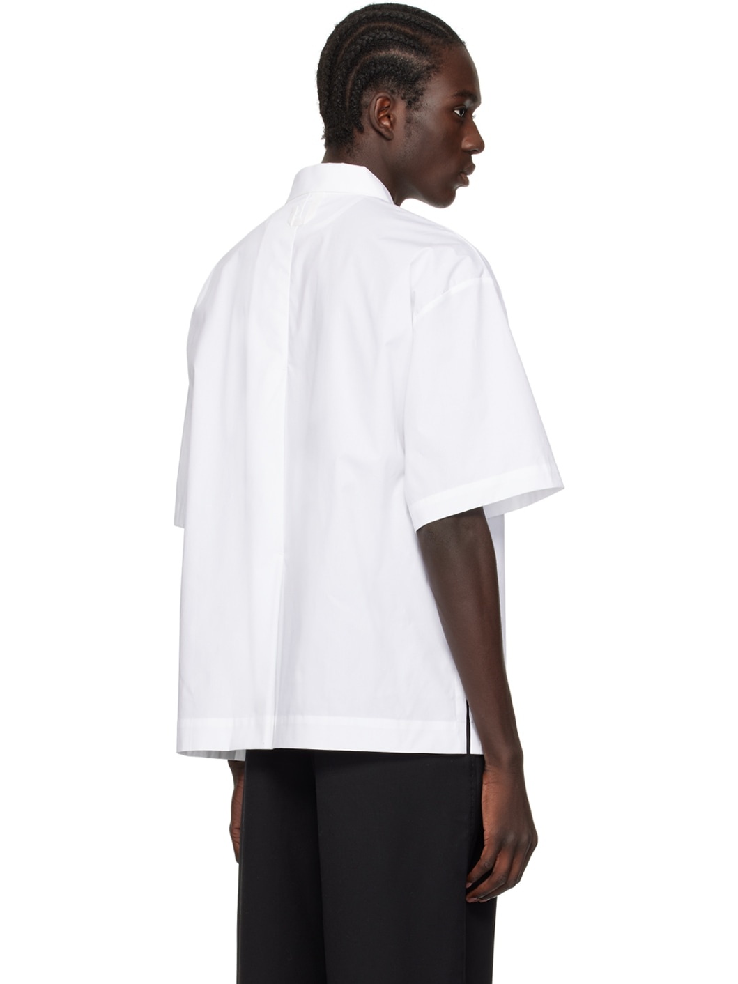 White Les Classiques 'La chemise manches courtes' Shirt - 3